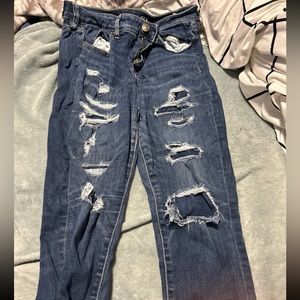 american eagle jeans size 10 women